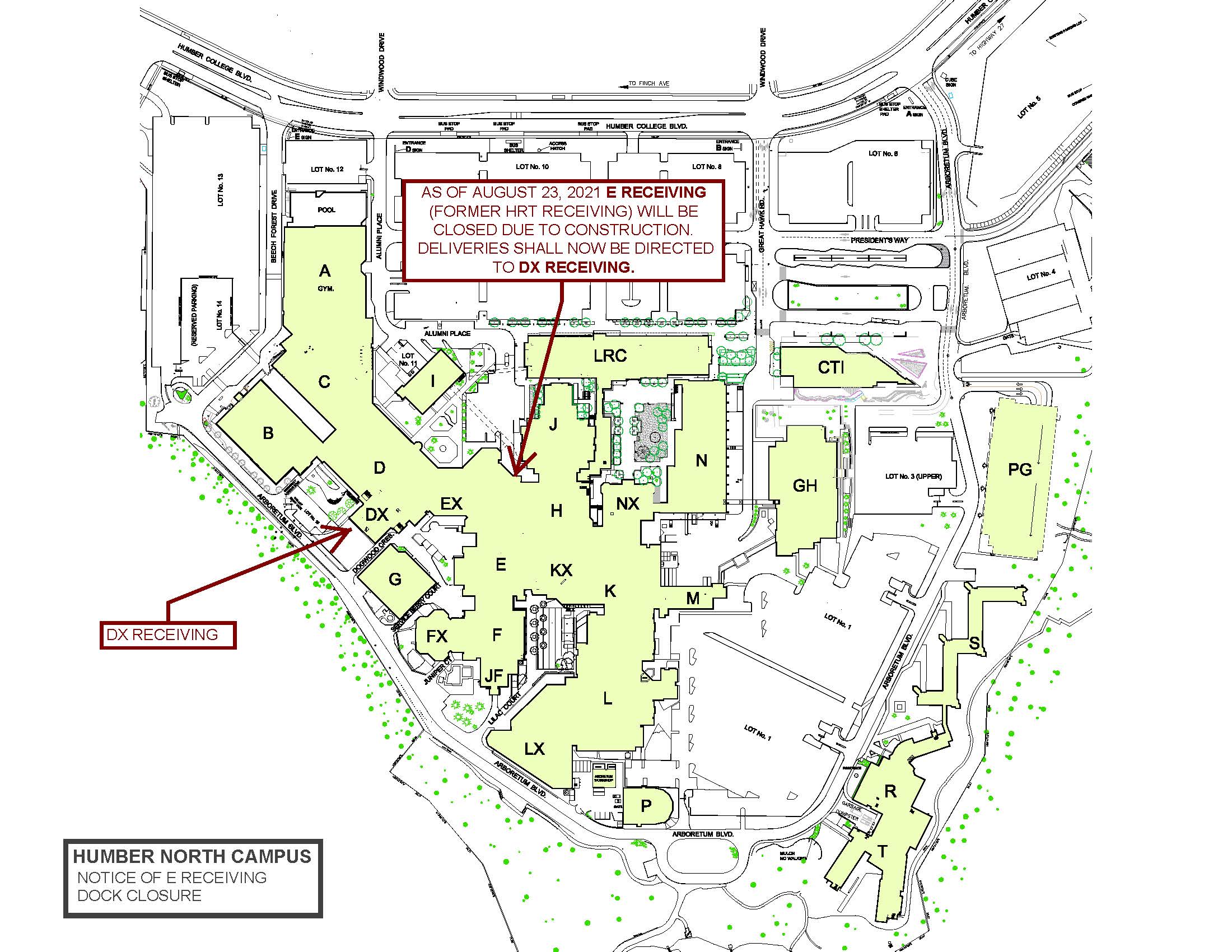 Notice Of Construction - North Campus | Humber Communiqué